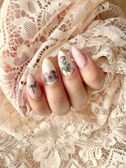Watercolor Floral Cascade (CJS-337) - Clear Jelly Stamping Plate