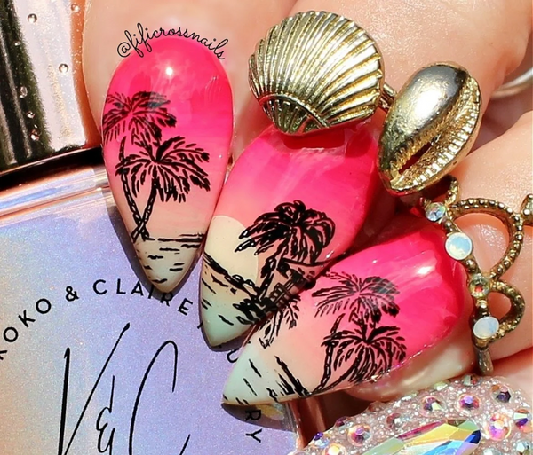 Catch Me by the Sea (CjS-380) -  Clear Jelly Stamping Plate