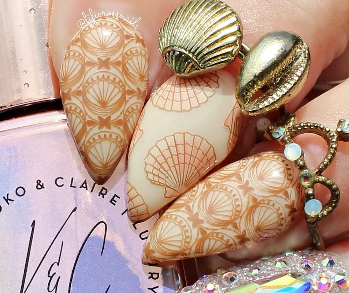 Catch Me by the Sea (CjS-380) -  Clear Jelly Stamping Plate