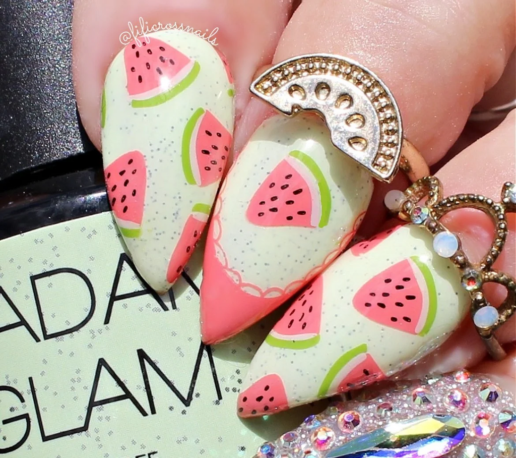 Frilly Fruit (CjS-390) - Clear Jelly Stamping Plate