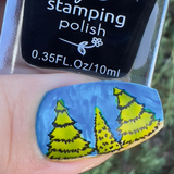 Hippie Holiday (CjSC-79) - Clear Jelly Stamping Plate