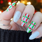 Festive Plaid - One (CjSC-83) - Clear Jelly Stamping Plate