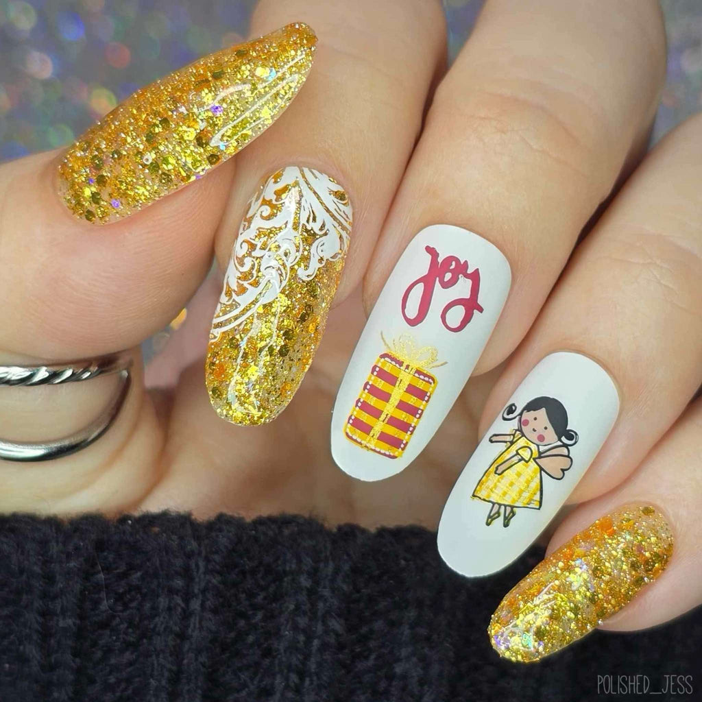 Tis the Season (CjSC-94) -  Medium Clear Jelly Stamping Plate
