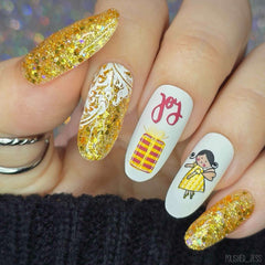 Tis the Season (CjSC-94) -  Medium Clear Jelly Stamping Plate