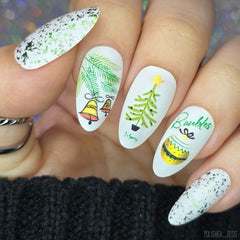 Oh Christmas Tree (CjSC-95)  -  Clear Jelly Stamping Plate