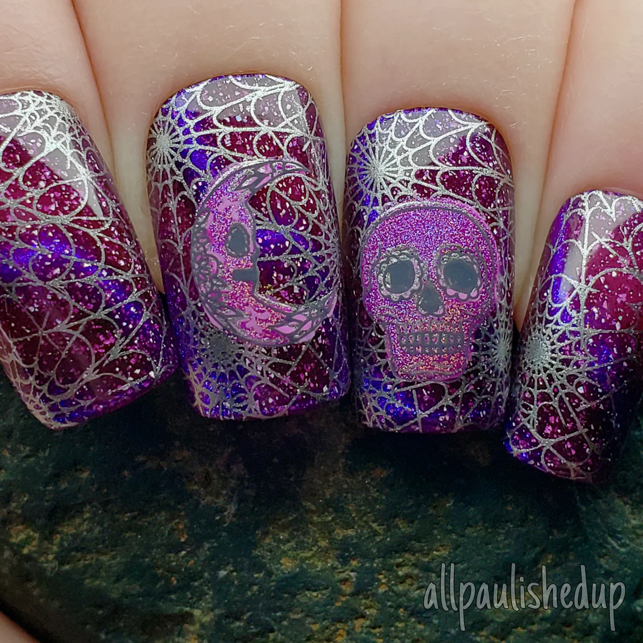 Mystic Hallows (CjSH-100)  - Clear Jelly Stamping Plate