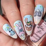 Easter Groovin' (CjSH-107) - Clear Jelly Stamping Plate