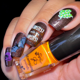 Patterned Halloween (CjSH-95) - Clear Jelly Stamping Plate