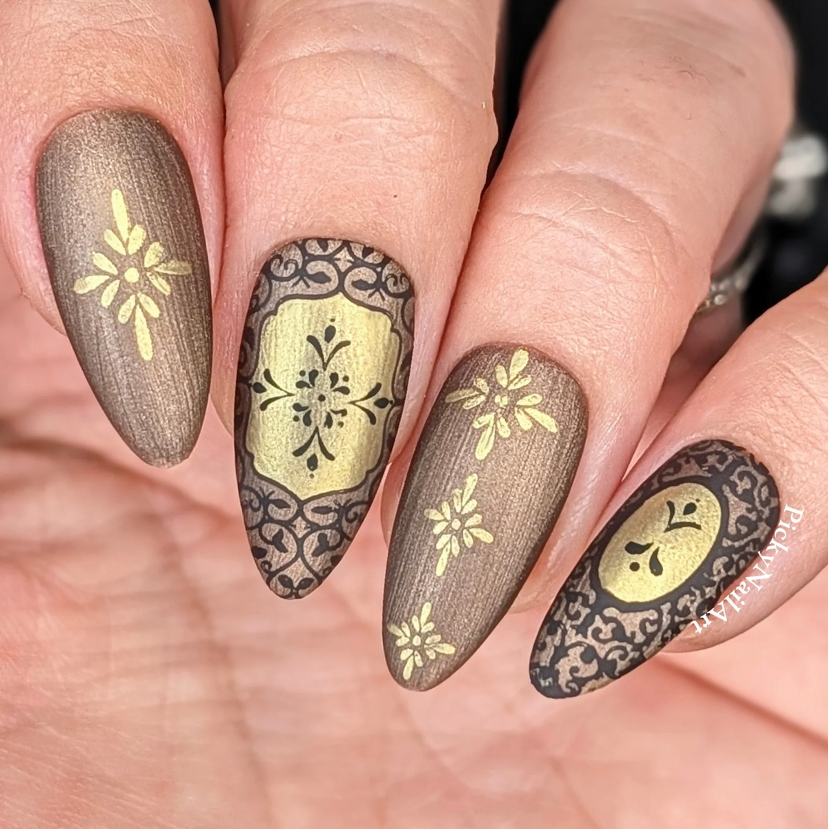 Gilded Garden (CjSLC-104) -  Clear Jelly Stamping Plate