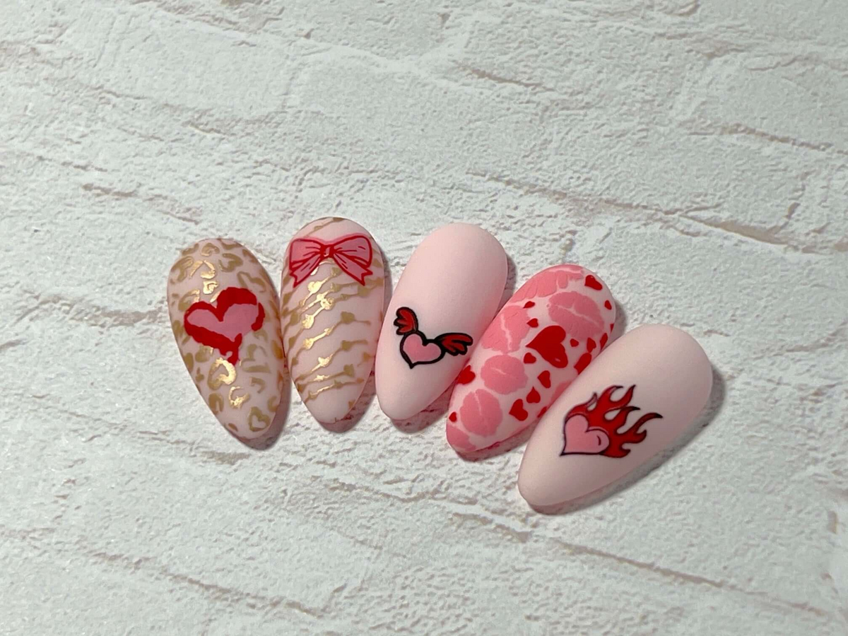 With Love (CjSV-35) Etched Nail Art Stamping Plate - Clear Jelly Stamper Plate