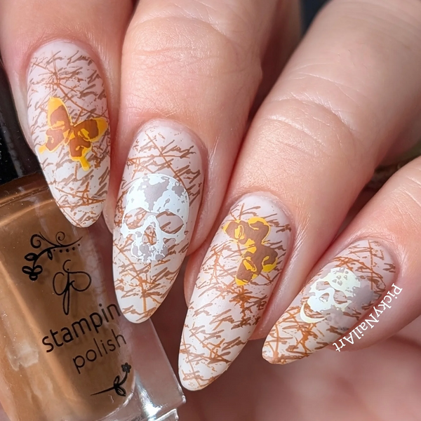 Macabre Muse (CjSH-128) - Clear Jelly Stamping Plate