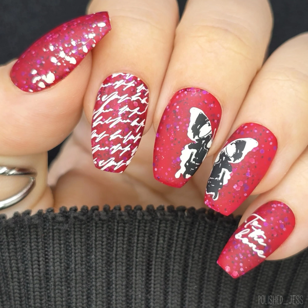 Macabre Muse (CjSH-128) - Clear Jelly Stamping Plate