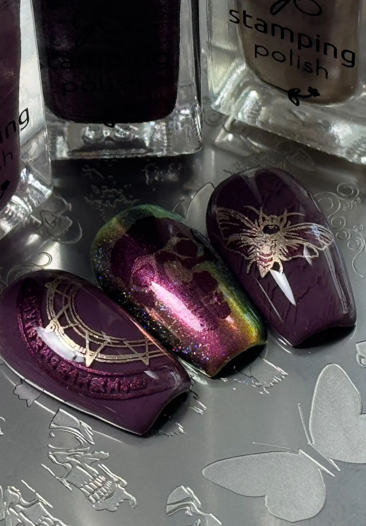 Macabre Muse (CjSH-128) - Clear Jelly Stamping Plate