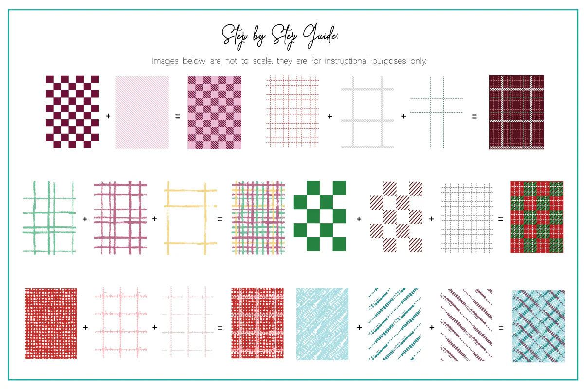 Winter Weave (CjS-375) - Clear Jelly Stamping Plate