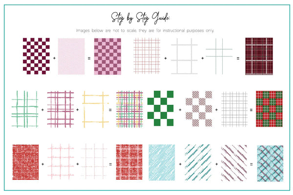 Winter Weave (CjS-375) - Clear Jelly Stamping Plate