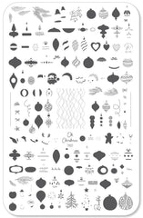 Oh Christmas Tree (CjSC-95)  -  Clear Jelly Stamping Plate