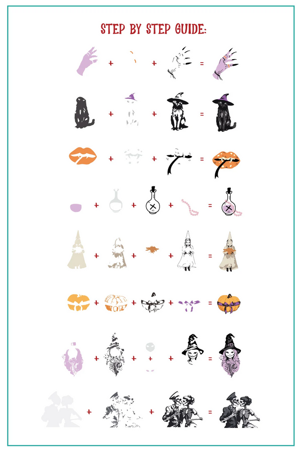 Spooktacular (CjSH-116) - Clear Jelly Stamping Plate