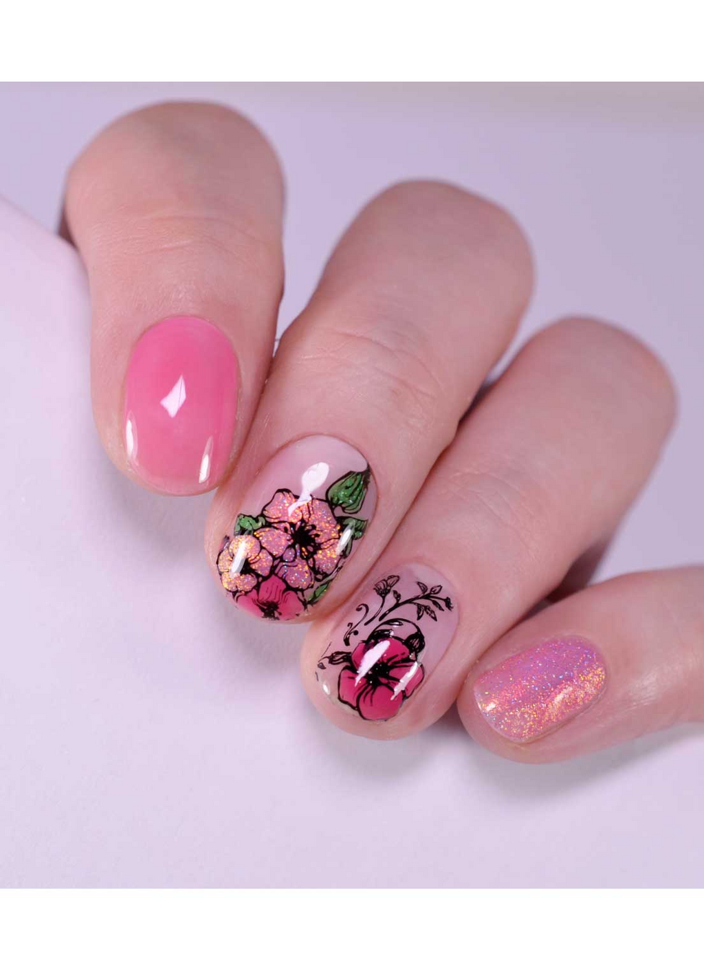 Elegant Whimsy - Uber Chic Stamping Plate
