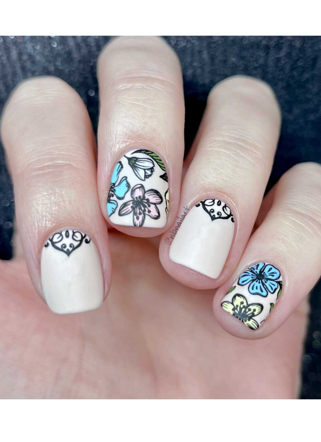 Elegant Whimsy - Uber Chic Stamping Plate