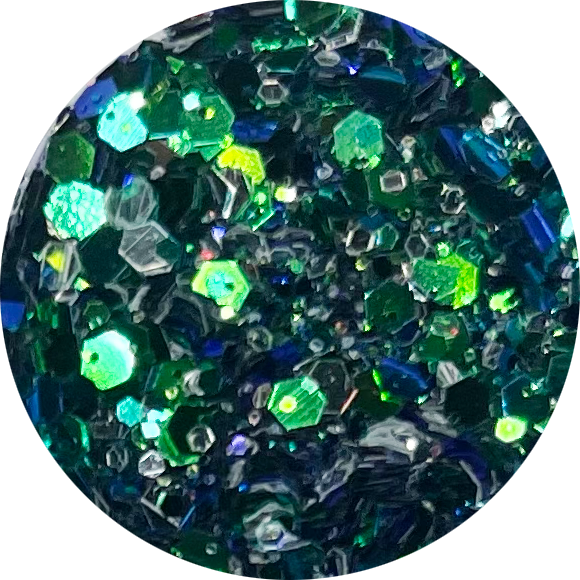 Enchanted Evergreen Confetti Glitter Main image