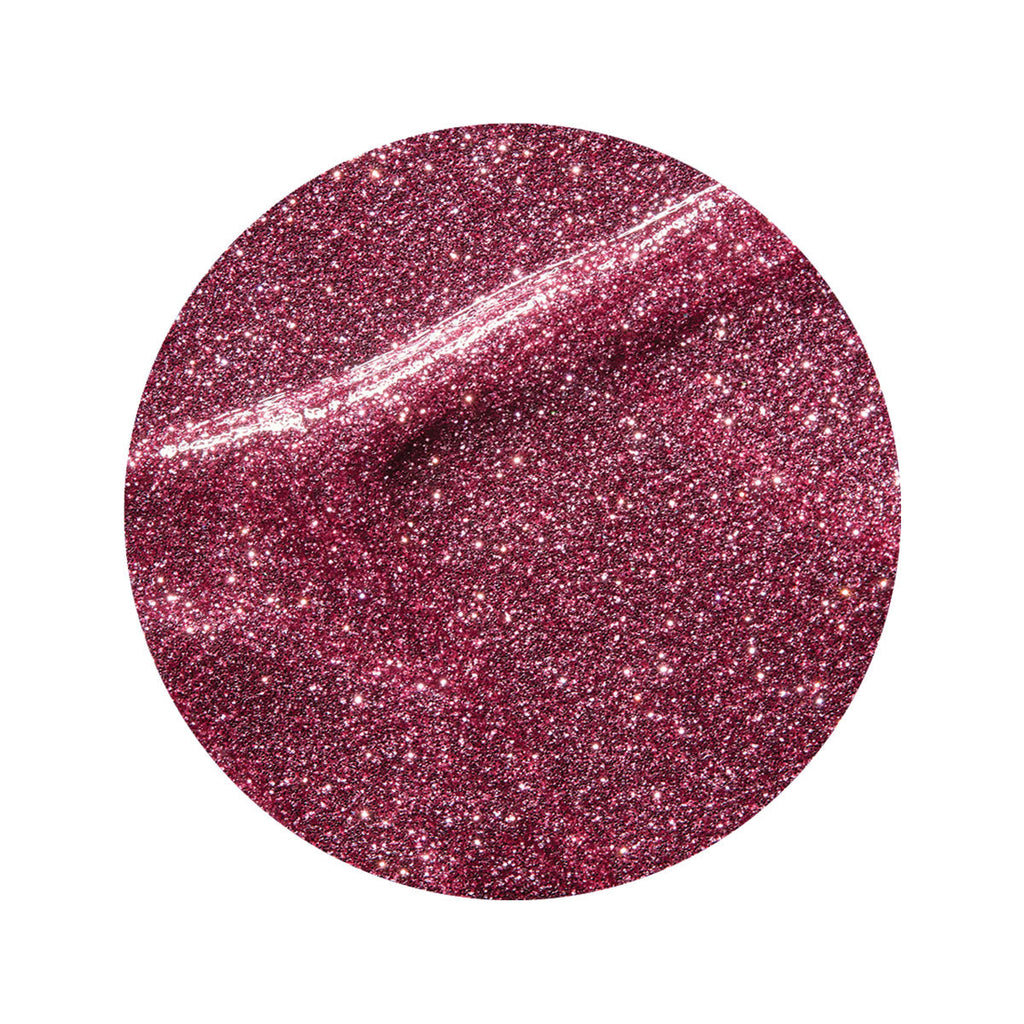 en Vogue first kiss glitter gel polish with microglitter for professional nails and extensions swatch