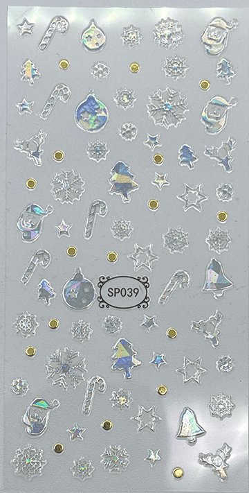 Gem Decals - Snowflakes - #039 Main image