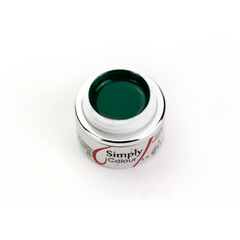 en Vogue Simply Paint green rich cool green crème pot for professional manicures and nail art