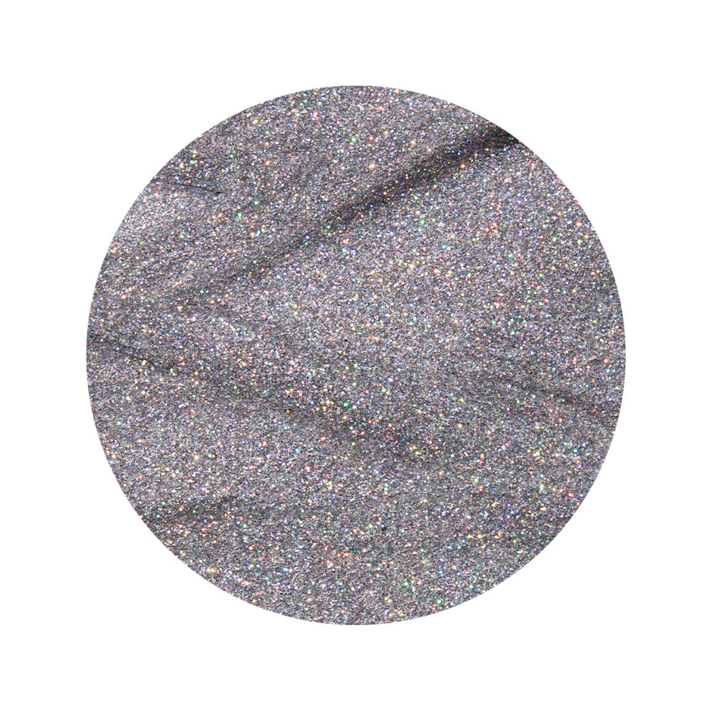 en Vogue holo-gorgeous Micro-holographic glitter full coverage shimmer gel polish for professional nails and extensions swatch
