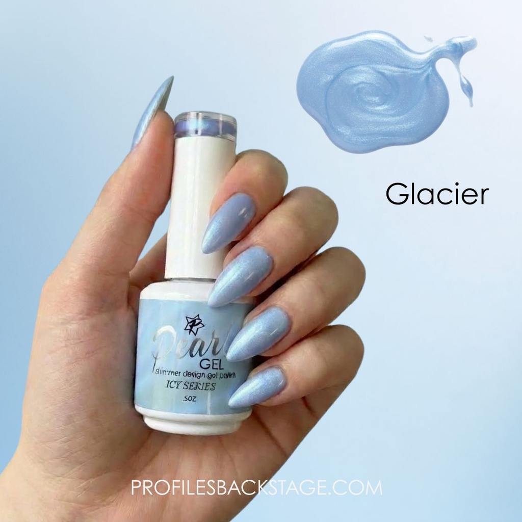 Glacier Blue Pearl Gel Polish Main image