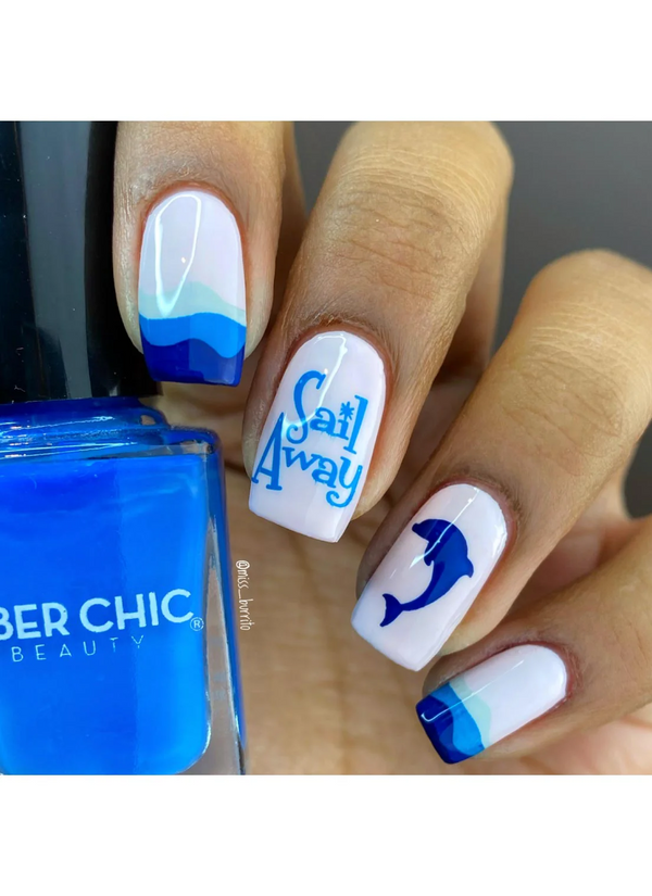 Cruise Away - Uber Chic Stamping Plate