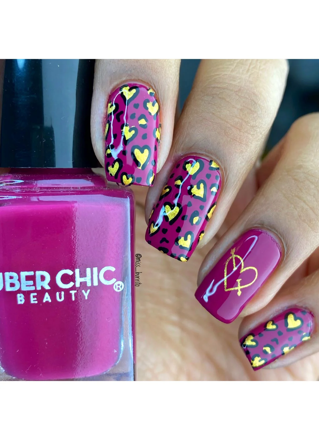 Insatiable Valentine - Uber Chic Stamping Plate
