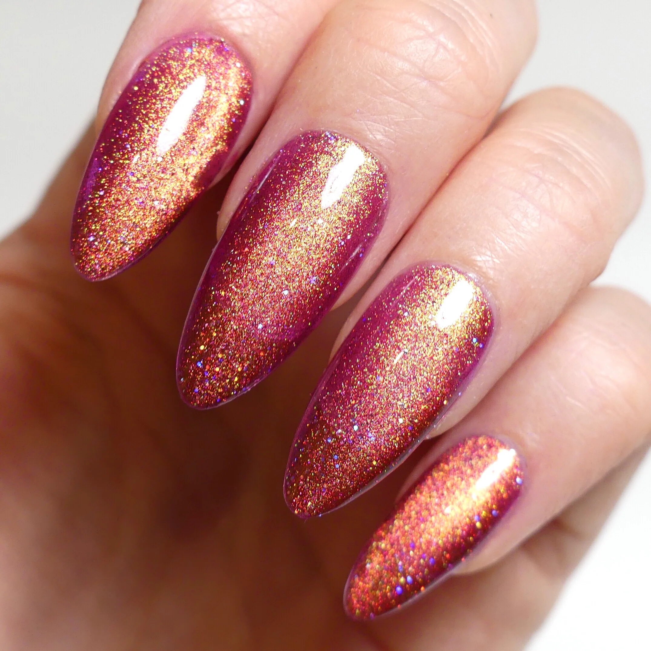 Mesmerizing Cats Eye Bundle  - Blue Amber Gel Polish 15ml Each Secondary image