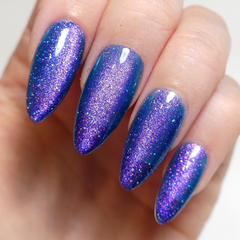 Mesmerizing Cats Eye Bundle  - Blue Amber Gel Polish 15ml Each