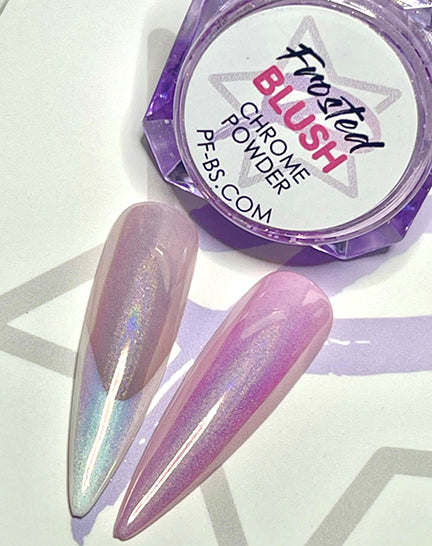 Frosted Blush Chrome