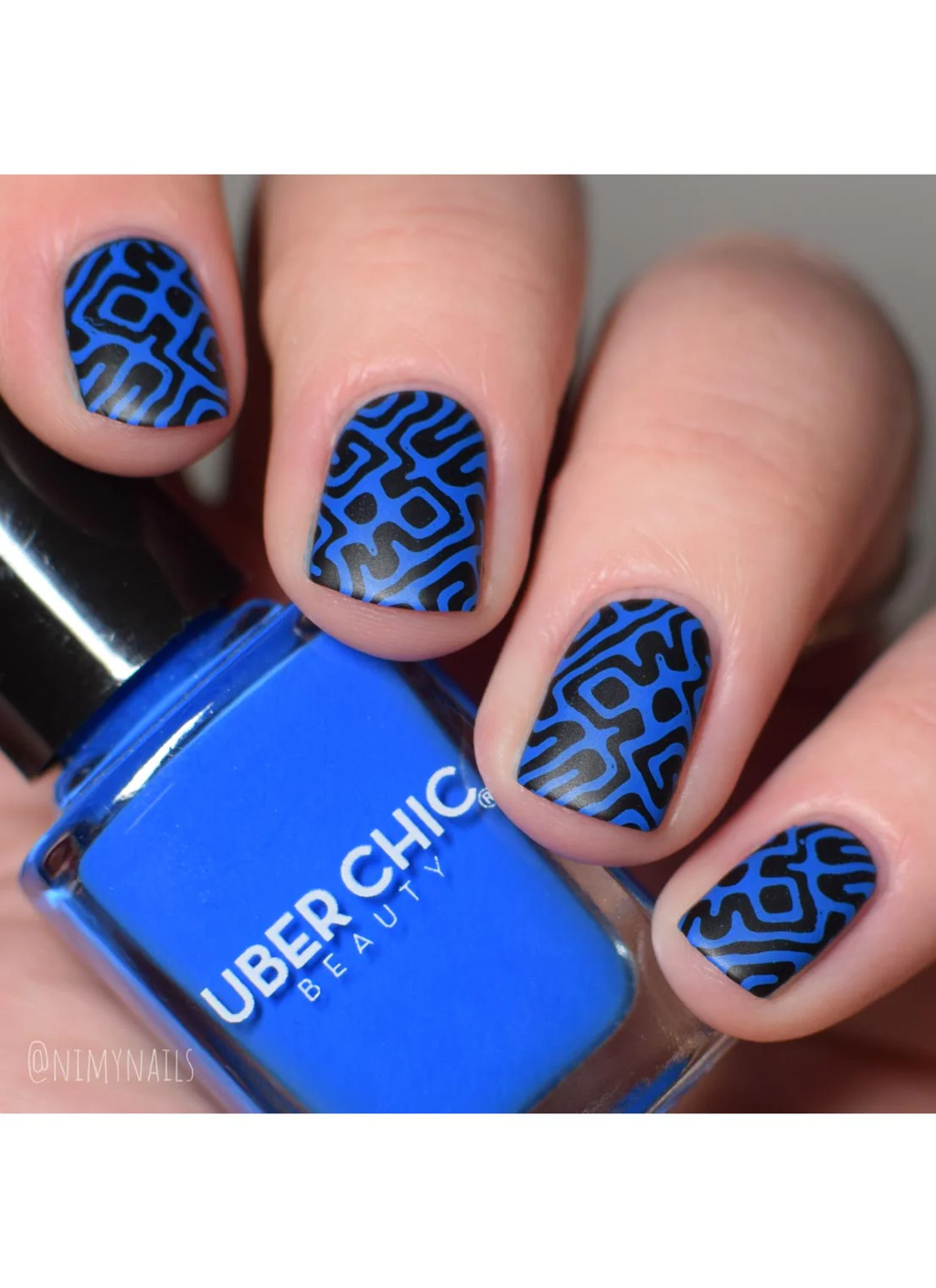 Blue My Mind - Stamping Polish - Uber Chic 12ml