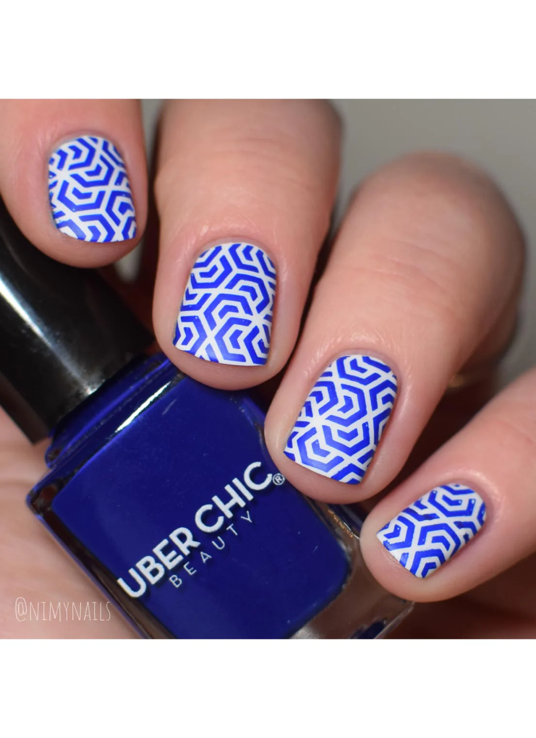 French Kiss - Stamping Polish - Uber Chic 12ml Secondary image