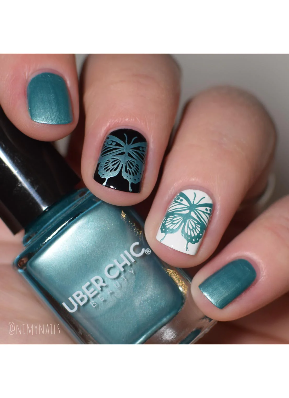 No Holding Back  - Stamping Polish - Uber Chic 12ml