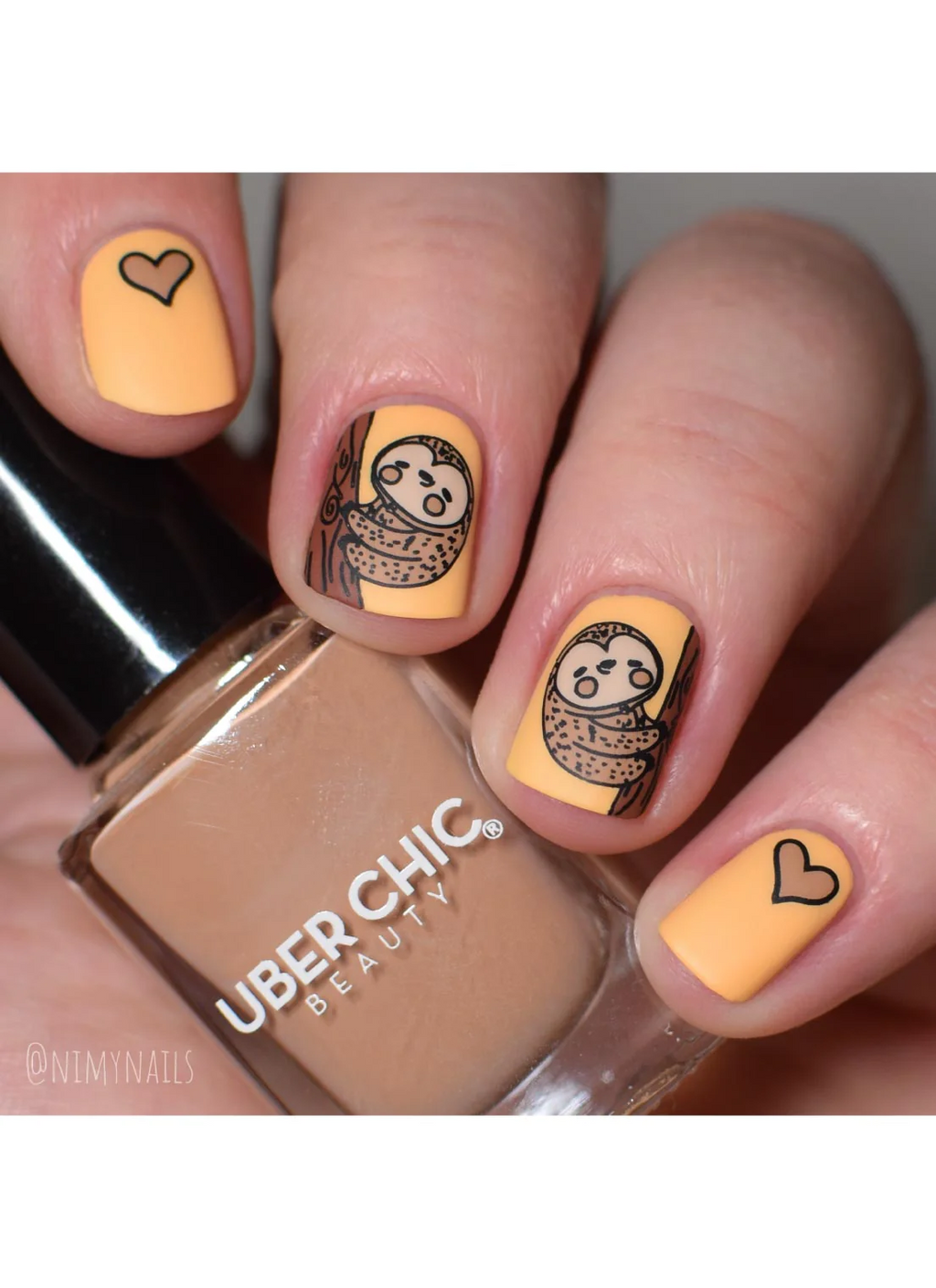 Cute & Tiny Baby Animals - Uber Chic Mini Stamping Plate