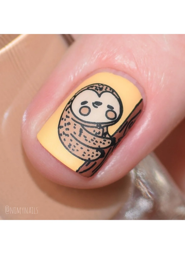 Cute & Tiny Baby Animals - Uber Chic Mini Stamping Plate