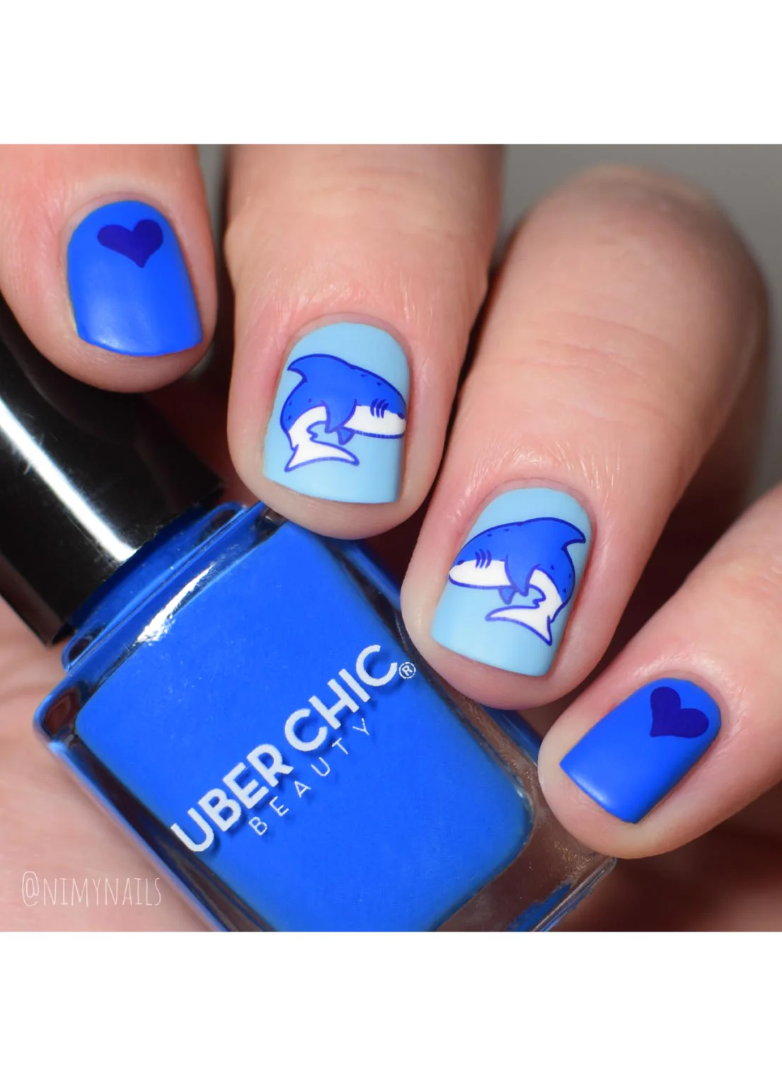 Blue My Mind - Stamping Polish - Uber Chic 12ml