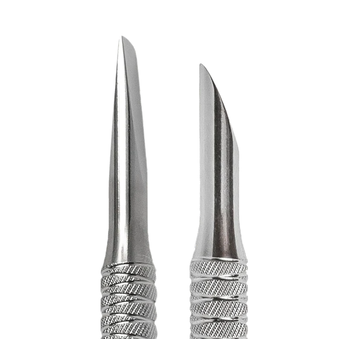 Staleks Expert Pro 90 Type 5 Manicure Pusher (Slant Pusher + Straight Pusher) PE-90/5