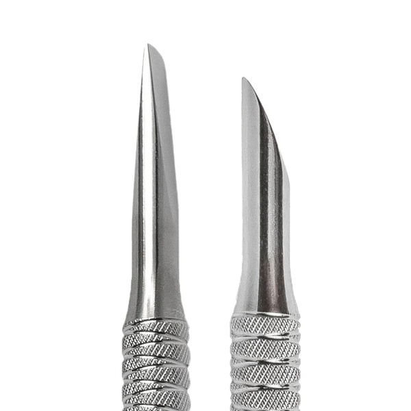 Staleks Expert Pro 90 Type 5 Manicure Pusher (Slant Pusher + Straight Pusher) PE-90/5