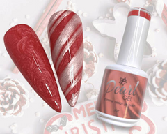 Pearl RED Gel Polish
