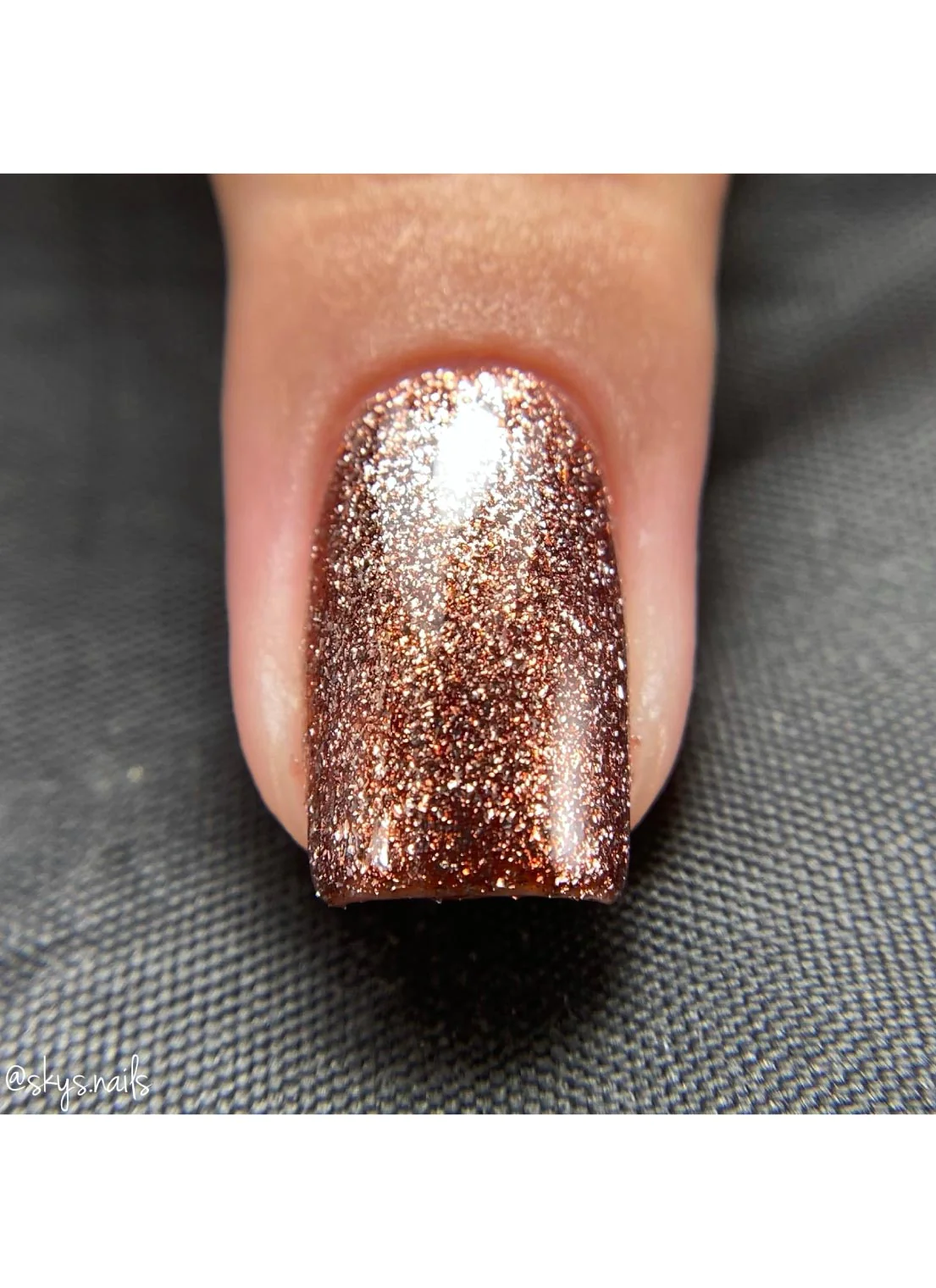 Spiced Cider - Glitter Gel Polish - Uber Chic 12ml