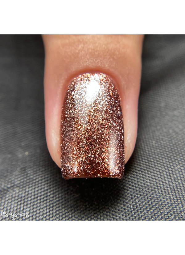 Spiced Cider - Glitter Gel Polish - Uber Chic 12ml