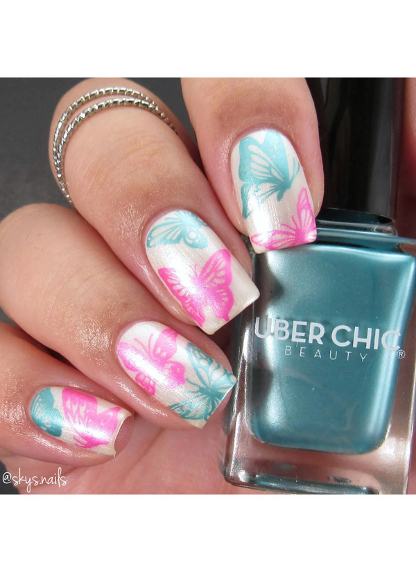 Butterflies  - Uber Chic Stamping Plate