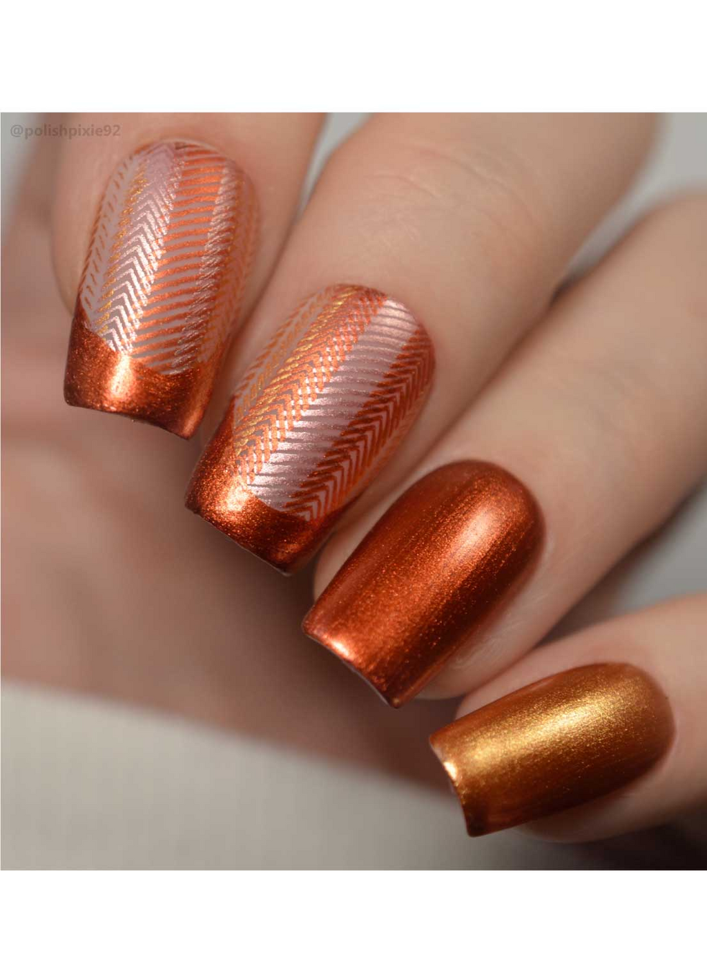 Plaid Freestyle - Uber Chic Stamping Plate