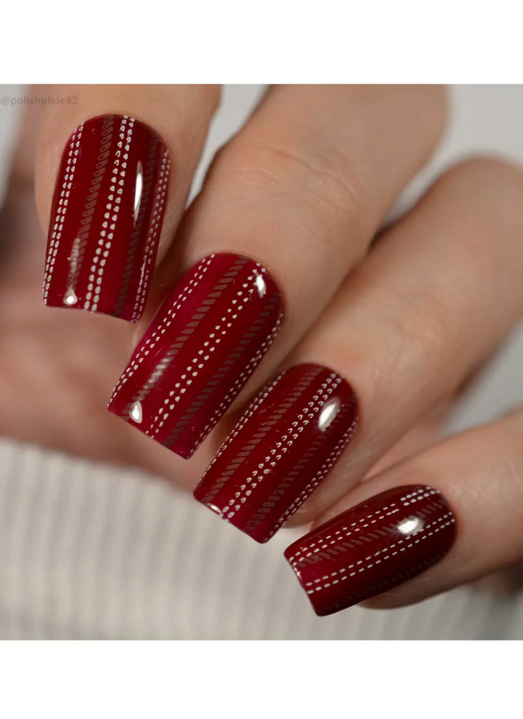 Plaid Freestyle - Uber Chic Stamping Plate