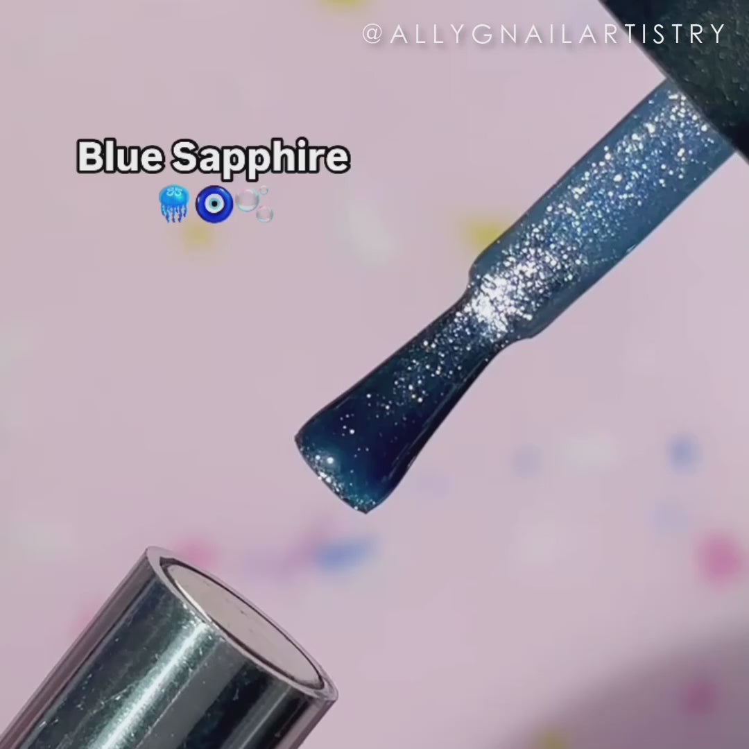 #356 - BLUE SAPPHIRE - Cats Eye - Ugly Duckling Gel Polish