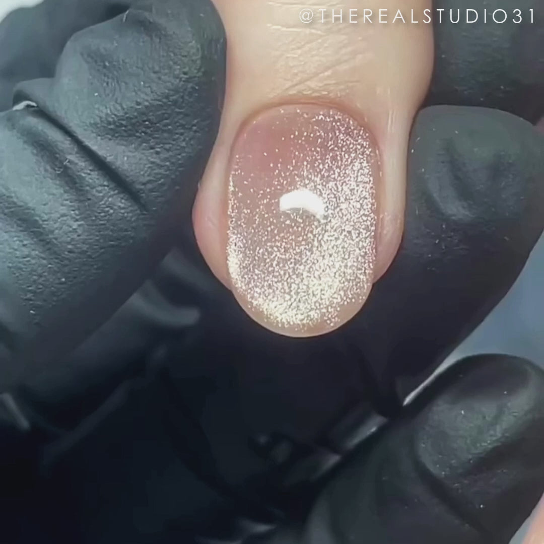 #355 - PINK AMETHYST - Cats Eye - Ugly Duckling Gel Polish